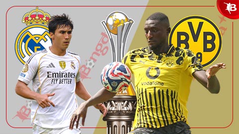  Nhận định bóng đá Real Madrid vs Dortmund, 03h00 ngày 6/7: Real Madrid ‘out-trình’ Dortmund